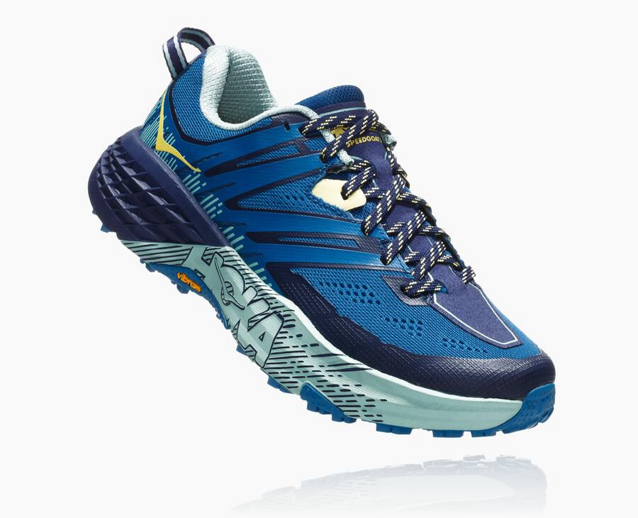 Hoka One One Trailsko Dame - Speedgoat 3 - Blå - 162397AJG